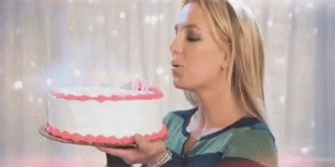Britney Spears Birthday GIF - Britney Spears Birthday Cake GIFs