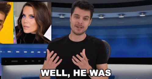 Well He Was Benedict Townsend GIF - Well He Was Benedict Townsend Youtuber News GIFs