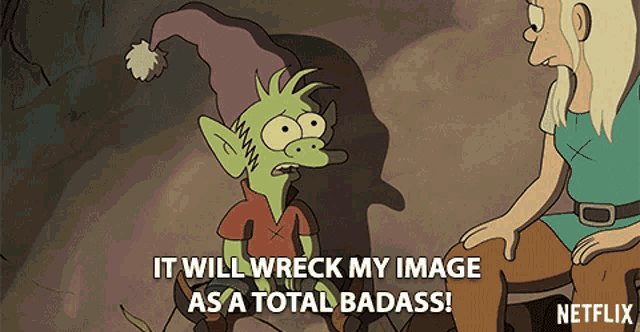 It Will Wreck My Image As A Total Badass Tough Guy GIF - It Will Wreck My Image As A Total Badass Tough Guy Bad Guy GIFs