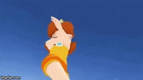 Princess Daisy Mario GIF - Princess Daisy Mario Dancing GIFs