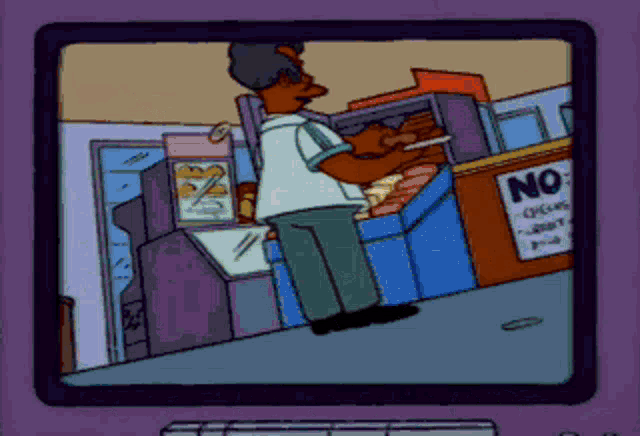 Apu Simpsons Dirty Hotdog On Camera GIF - Apu Simpsons Dirty Hotdog On Camera GIFs
