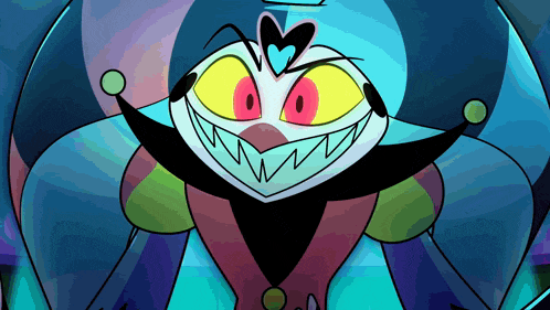 a close up of a cartoon character with a heart on its head