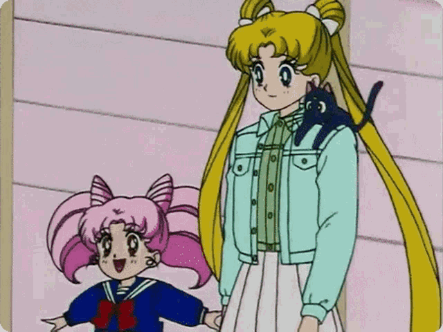 Sailor Moon Chibiusa GIF - Sailor Moon Chibiusa Usagi Tsukino GIFs