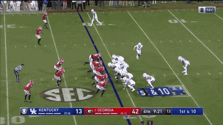 Benny Snell Football GIF - Benny Snell Football Attack GIFs