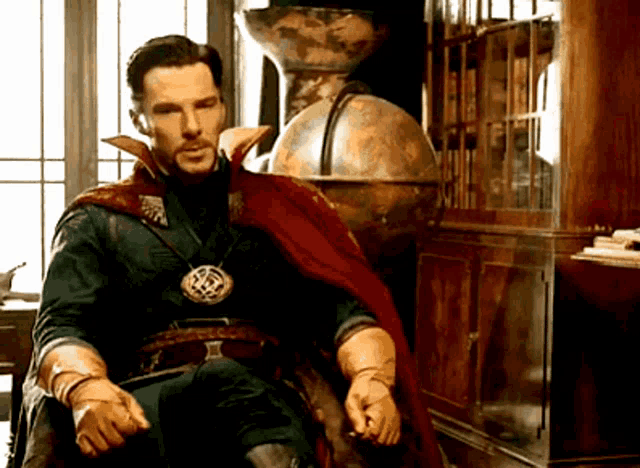 Doctor Strange Benedict Cumberbatch GIF - Doctor Strange Benedict Cumberbatch Wow GIFs