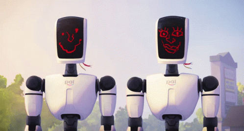 Laughing The Mitchells Vs The Machines GIF - Laughing The Mitchells Vs The Machines Hahaha GIFs