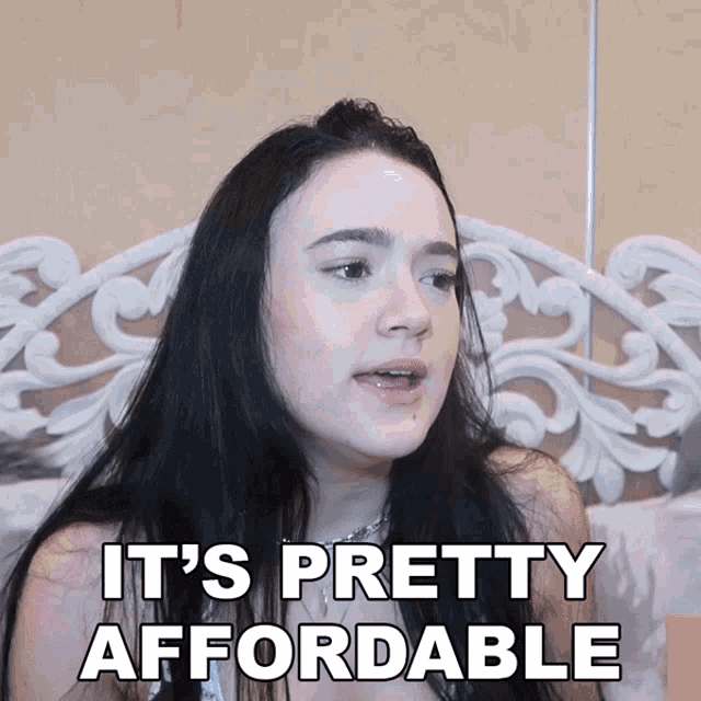 Its Pretty Affordable Fionafrills GIF - Its Pretty Affordable Fionafrills Frilliance GIFs