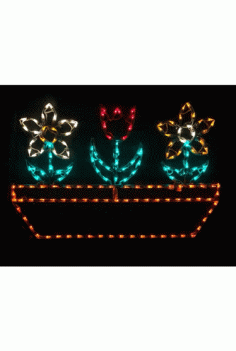 Best Outside Led Christmas Decorations Neon GIF - Best Outside Led Christmas Decorations Neon Lights GIFs