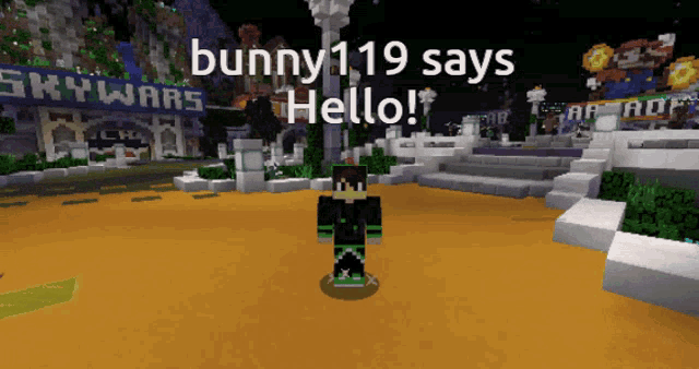 Bunny119 Hive Mc GIF - Bunny119 Hive Mc Minecraft GIFs