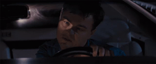 Driving Leonardo Di Caprio GIF - Driving Leonardo Di Caprio GIFs