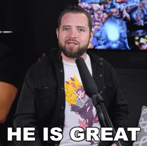 He Is Great Bricky GIF - He Is Great Bricky Hes Awesome GIFs