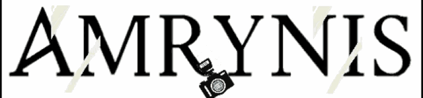 a logo for amryms with a camera on it