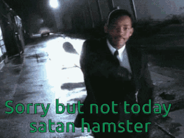 Sorry But GIF - Sorry But Not Today Satan GIFs