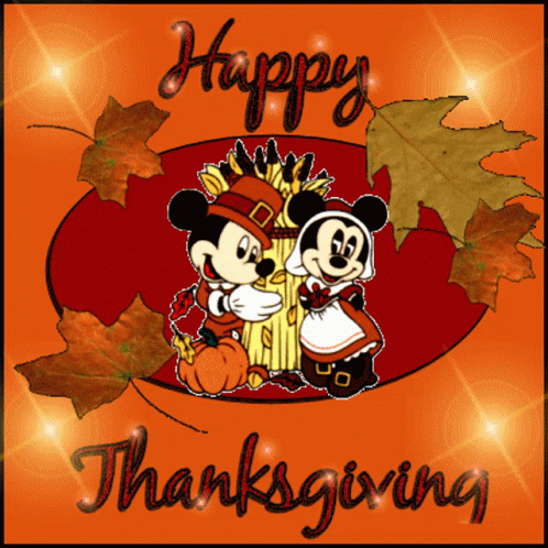 Happy Thanksgiving Thanksgiving GIF - Happy Thanksgiving Thanksgiving Minnie Mouse GIFs