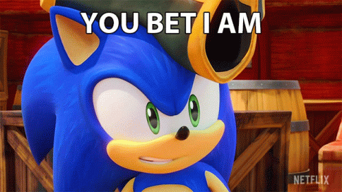 You Bet I Am Sonic The Hedgehog GIF - You Bet I Am Sonic The Hedgehog Sonic Prime GIFs