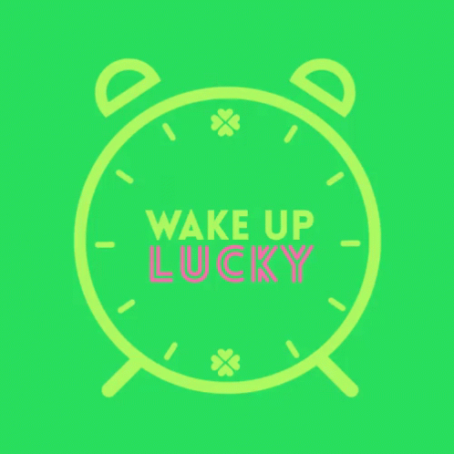 Wake Up Lucky GIF - Stpatricksday Irish Stpattysday GIFs