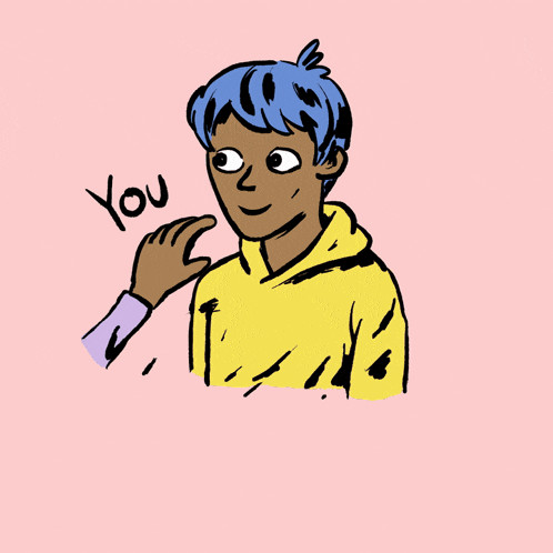 a cartoon of a person with the words " you are not alone "
