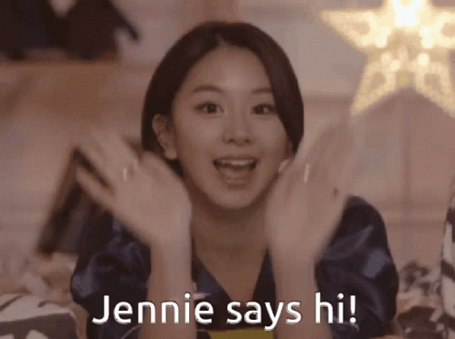 Jennie Jennie Says Hi GIF - Jennie Jennie Says Hi Jennie Hi GIFs