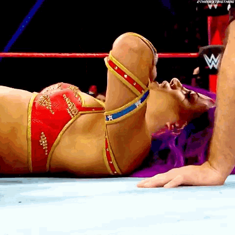 Sasha Banks Laying Down GIF - Sasha Banks Laying Down Wwe GIFs