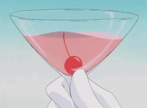 Anime Cocktail GIF - Anime Cocktail Drink GIFs