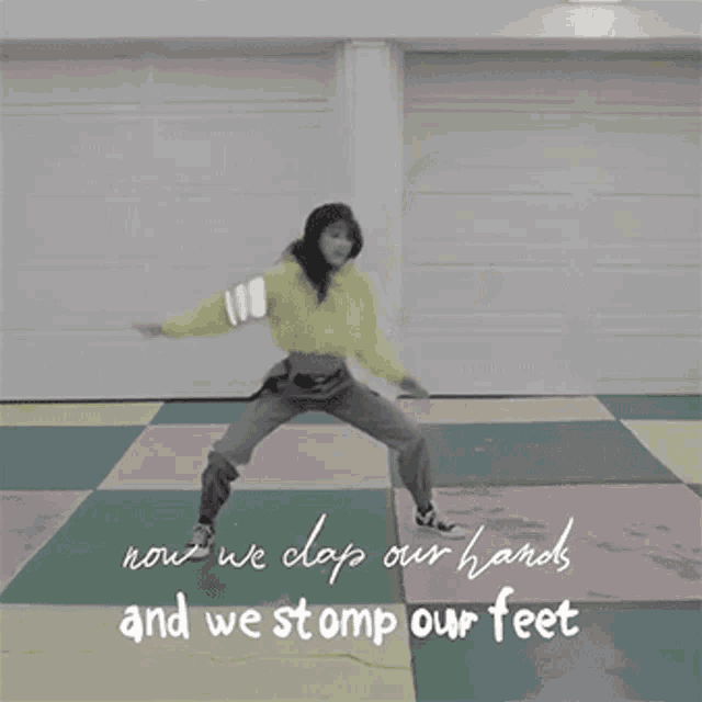 Now We Clap Our Hands We Stomp Our Feet GIF - Now We Clap Our Hands We Stomp Our Feet Dance GIFs