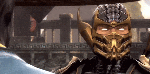 a video game character is wearing a mask and a helmet