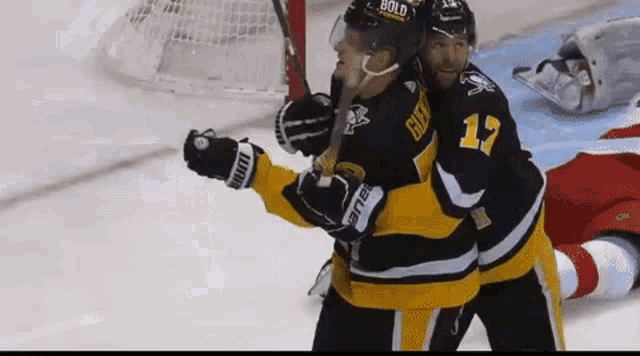 Jake Guentzel Bryan Rust GIF - Jake Guentzel Bryan Rust Pittsburgh Penguins GIFs