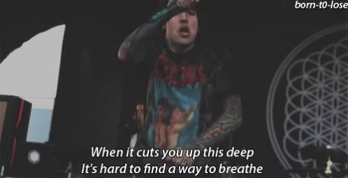 Oliver Sykes Bmth GIF - Oliver Sykes Bmth Concert GIFs