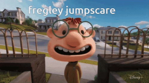Fregley Jumpscare GIF