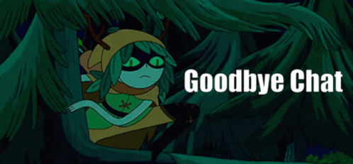 Goodbye Chat Cartoon GIF - Goodbye Chat Cartoon Adventure Time GIFs