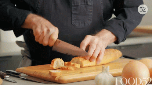 Slicing Bread Bread GIF - Slicing Bread Bread Cutting GIFs