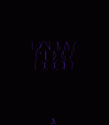 a purple sign that says party doo on it