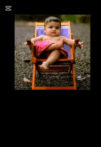 a picture of a baby sitting in a chair with the words excellent above
