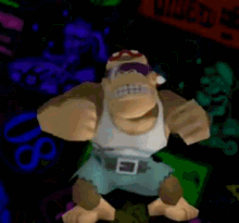 Funky Kong Funky Kong Dance GIF - Funky Kong Funky Kong Dance Mk Wii GIFs