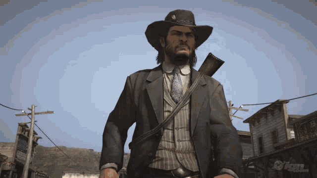 Western Duel GIF - Western Duel Red Dead Redemption GIFs
