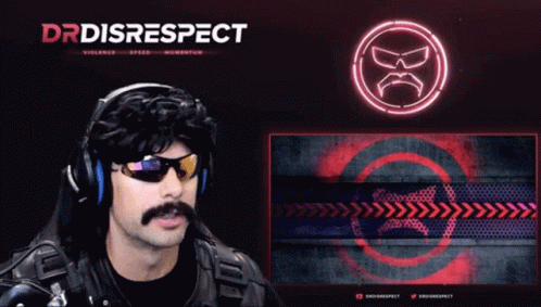Dr Disrespect Good Looking GIF - Dr Disrespect Good Looking Mirror GIFs