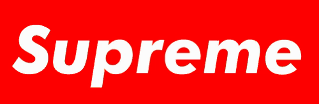 a camouflage background with the word supreme in white letters