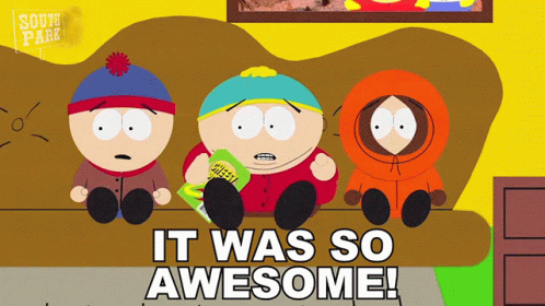 It Was So Awesome Eric Cartman GIF - It Was So Awesome Eric Cartman South Park GIFs