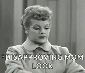 I Love Lucy Lucy Ricardo GIF - I Love Lucy Lucy Ricardo Disapproving Mom Look GIFs