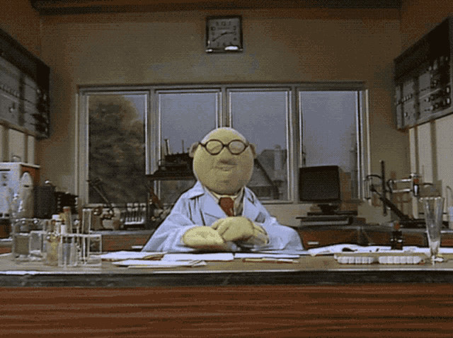 Muppet Show Bunsen Honeydew GIF - Muppet Show Bunsen Honeydew Lab GIFs