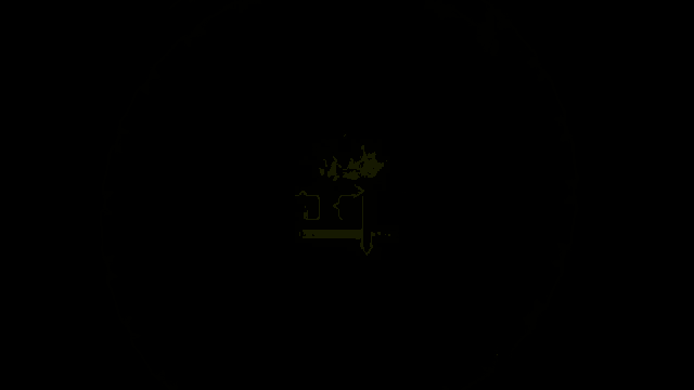 a glowing circle with the word dgp in the middle