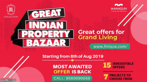 Mahagun Gipb Great I Ndian Property Bazaar GIF - Mahagun Gipb Great I Ndian Property Bazaar Gipb GIFs
