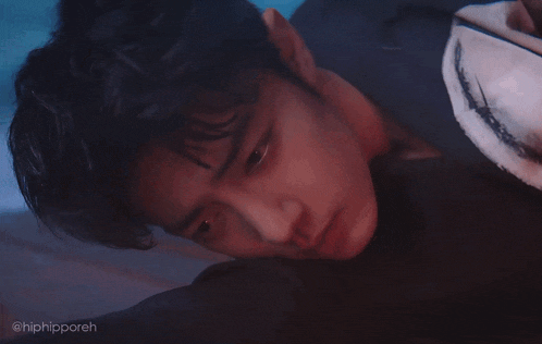 a picture of a man laying on the ground with the caption hiphipporeh