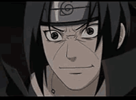 a close up of a cartoon character 's face with a headband on his head .