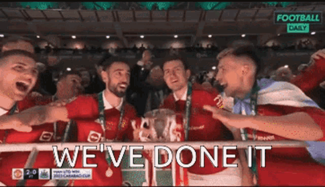 Manchester United Winners GIF
