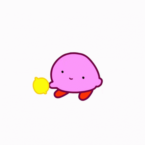 Lemon Kirby Eats A Lemon And Dies GIF - Lemon Kirby Eats A Lemon And Dies Kirby GIFs