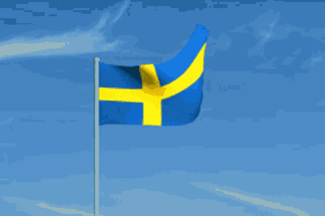 Sweden Flag GIF - Sweden Flag Sweden Flag GIFs
