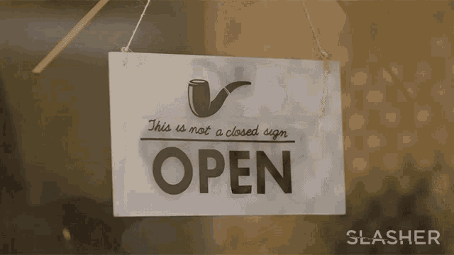The Shop Is Closed Slasher GIF - The Shop Is Closed Slasher Were Closed GIFs
