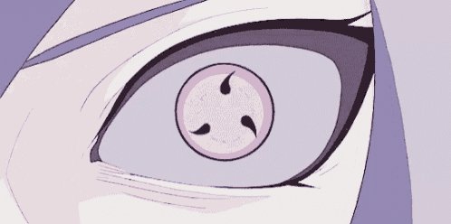a close up of a person 's eye with a pink circle in the middle of it .