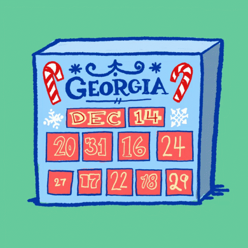 Georgia Advent Calendar GIF